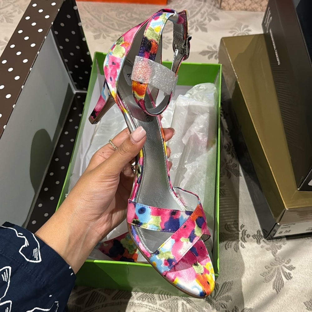 Kelly & Katie colorful heels